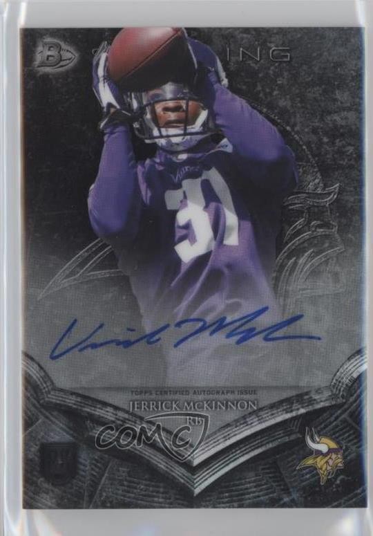 Jerick McKinnon #BSA-JMC 2014 Bowman Sterling Football Autographs
