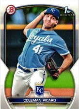 2023 Bowman Draft - Coleman Picard #BD-161 (RC)