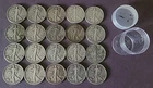 (20) Walking Liberty Halves: 90% Silver - Circulated "C"
