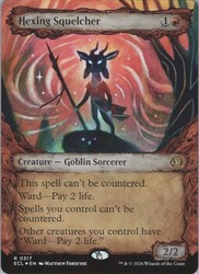 Hexing Squelcher (Showcase) - Lorwyn Eclipsed Foil