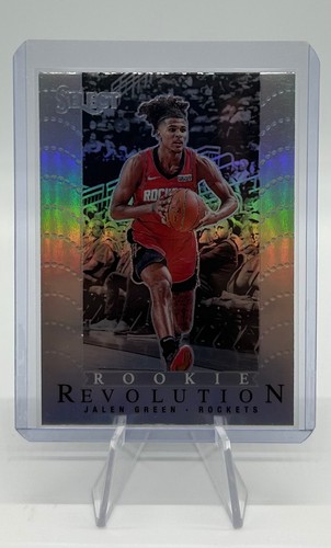 Jalen Green [Silver Prizm] #18 2021 Panini Select Rookie Revolution card
