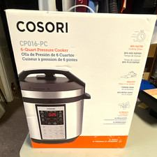 COSORI CP016-PC 6 Qt Electric Pressure Multi-Cooker 1000W 16-Program SS