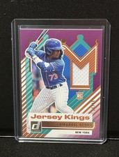 2025 Donruss Baseball LUISANGEL ACUNA Jersey Kings Relic PURPLE SP # /49 Mets RC