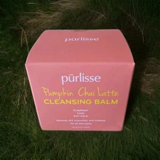 Purlisse Pumpkin Chai Latte Cleansing Balm 2.7 fl oz New In Box Sealed 