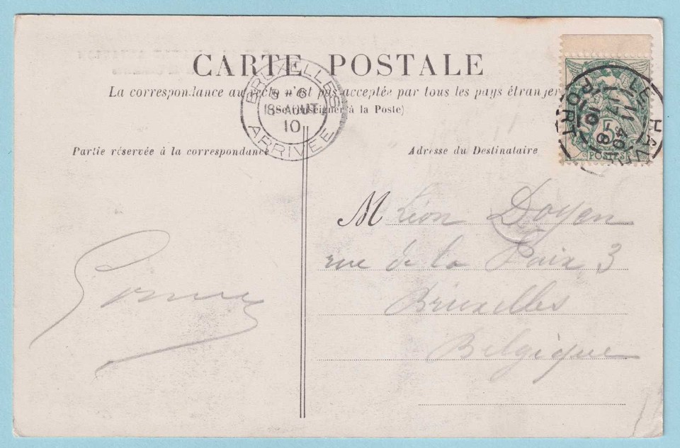 Carte Postale Ancienne Lorient – Torpilleur Au Bassin Du Commerce – Vers 1910