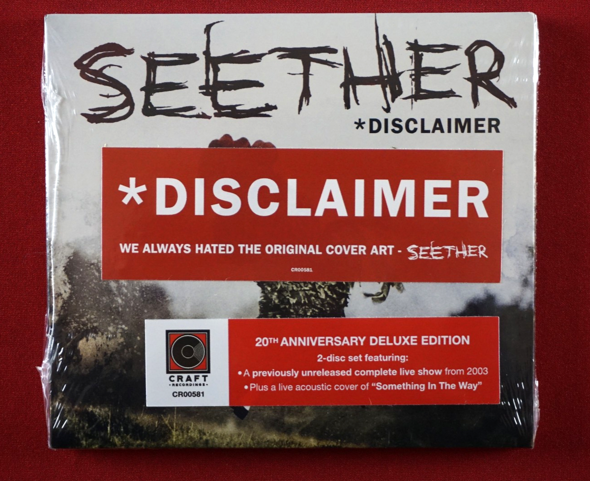 Seether Disclaimer 2 CD Deluxe Edt Fine Again Fade Away Broken Pig
