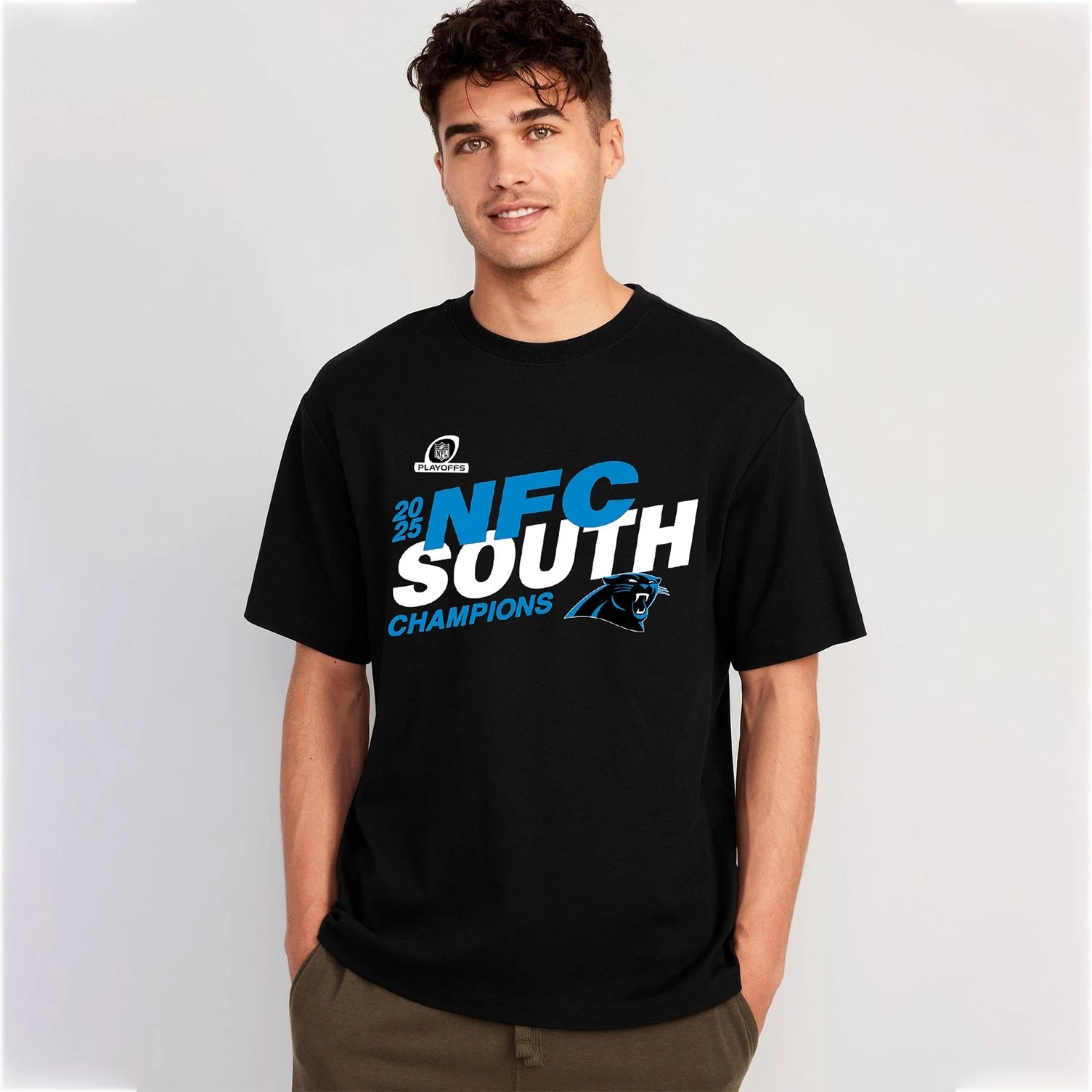 NFC South Division Champions Carolina Panthers T-Shirt