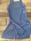 Weissman Dance Costume Jazz Lyrical Mesh Gray Purple Brief Bra Top Dress Solo XS — photo 3