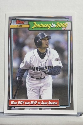 2016 Topps Throwback Thursday Week 10 #53 Ichiro  Journey To 3000 Only 772 Made