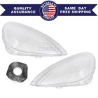 For 2005-11 Mercedes-Benz Slk Class R171 Left & Right Side Headlight Lens Cover (For: Mercedes-Benz)