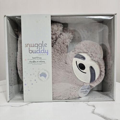 SNUGGLE BUDDY Australia Plush Soft Cuddly Heat & Hug Sloth Animal - Imagen 1 de 6