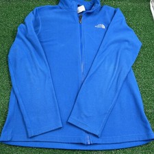 The North Face Boys Winter Jacket Fleece Lined Blue Size XL 18/20