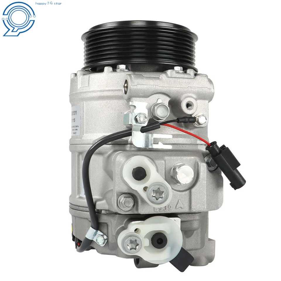 Compressor AC compatível com Mercedes-Benz 2005 2006 2007 2008 2009 C-CLASS CLK novo - Imagem 2 de 4