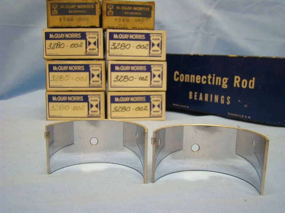 Juego de rodamientos de varilla de conexión Ford 226 1946 47 002 Super Deluxe Six Series 6GA 7GA  Foto 3 de 3