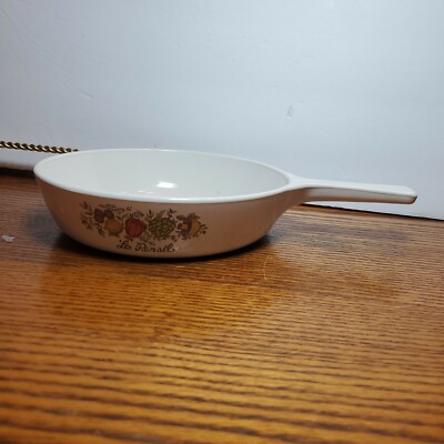 Corning Ware La Persia 6 1/2'' Skillet- for microwave or oven. 
