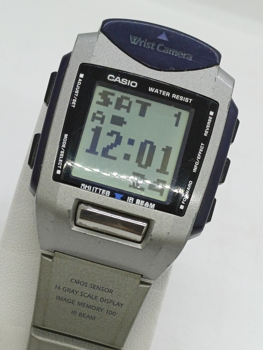 VINTAGE CASIO WRIST CAMERA 2220 WQV-1 JAPAN WATCH NOT VINTAGE CASIO WRIST CAMERA 2220 WQV-1 JAPAN WATCH NOT