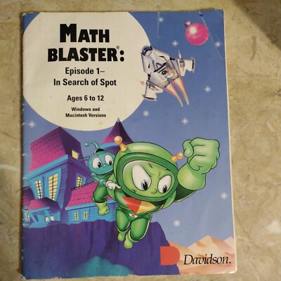 Vintage Math Blaster Episode 1 Book