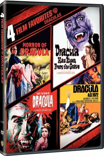 4 FILM FAVORITES DRACULA DVD New Christopher Lee Hammer