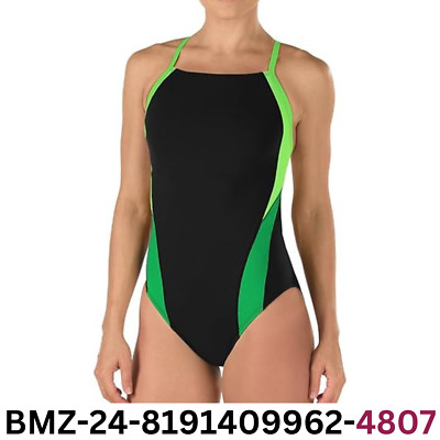 Speedo Women Swimsuit One Piece Endurance+ Cross Back Solid Adult Team Colors,34