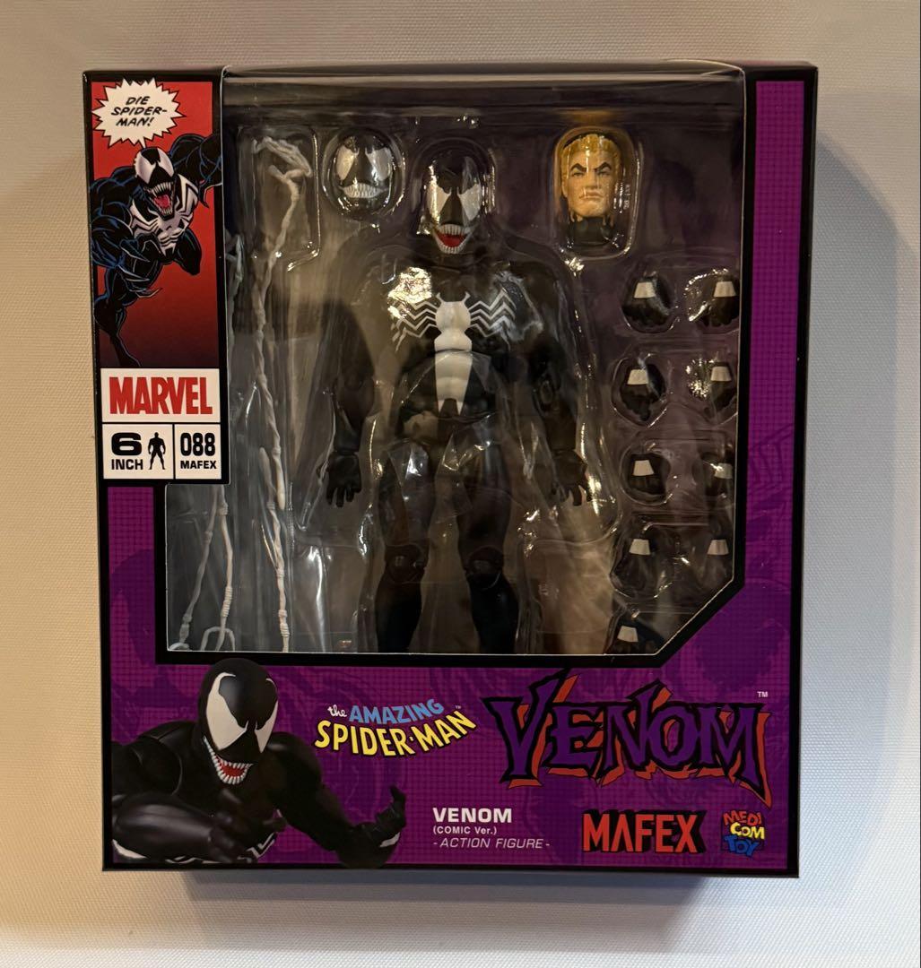 Mafex No.088 Amazing Spiderman VENOM Comic Ver. Action