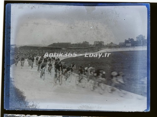 Lot de 9 Photos - Cyclisme circa 1900-1920 - Négatifs sur plaque de verre - Imagen 2 de 10
