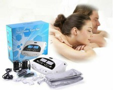 LCD Professional Dual Ion Detox Ionic Foot Bath Spa Clean Machine Infrared Belt