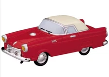 Lemax Red Sports Car  Holiday Village  Accessory-Train Accent-RETIRED
