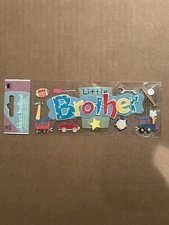 Rare Jolee’s Little Brother Tools Toys Balls Scrapbook Stickers 