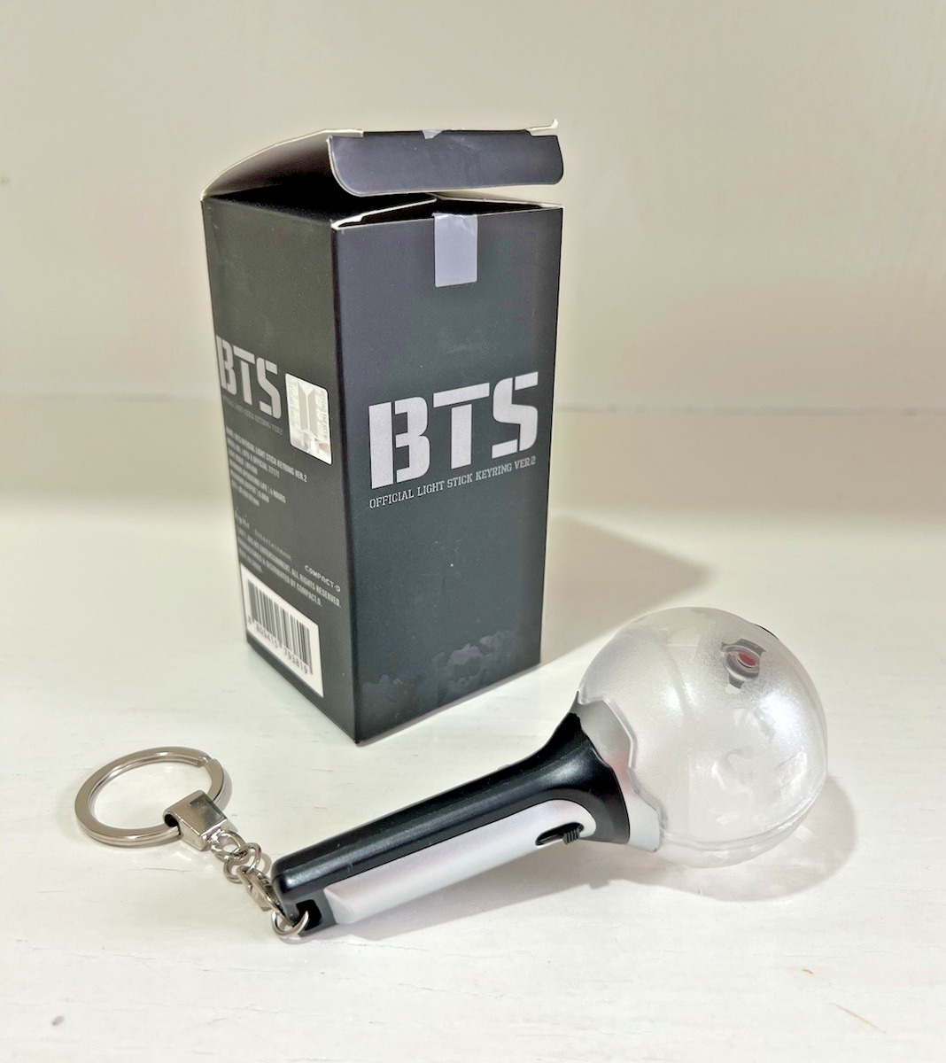 BTS Official Mini Army Bomb Keyring Ver. 2 Light Stick | eBay UK