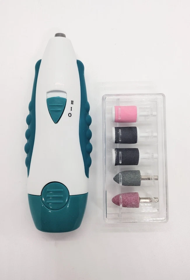 Kit conjunto de máquina de pedicure ferramenta manicure broca lixa de unha profissional acabamento - Imagem 2 de 2