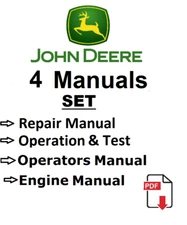 John Deere 8560 8760 8960 SET Tractors Technical Repair Manual TM1433 PDF USB