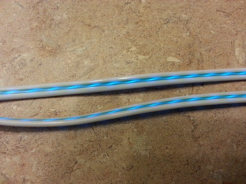 EL-FLOW LED Light Glow SMART Charger Cable for (MICRO USB) Samsung LG HTC Nokia - Picture 6 of 28