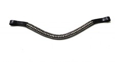 Designer Crystal Horse Leather Five Row Brow-Band For Horse Bridle All Sizes .