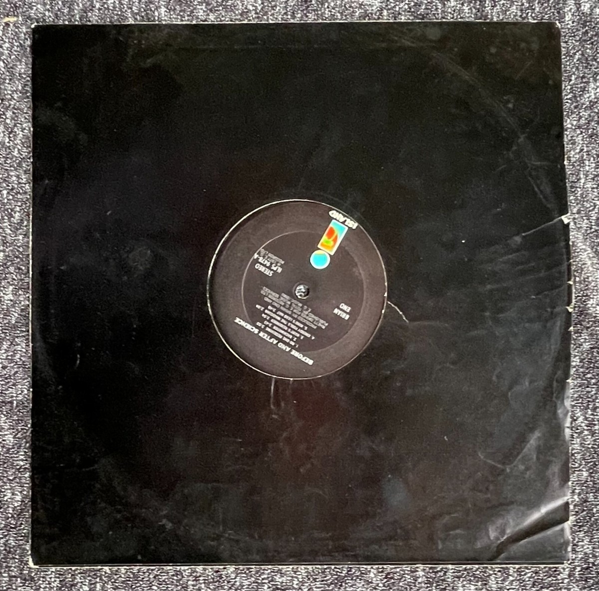 BRIAN ENO 1977 Vintage LP BEFORE AND AFTER SCIENCE Island Records