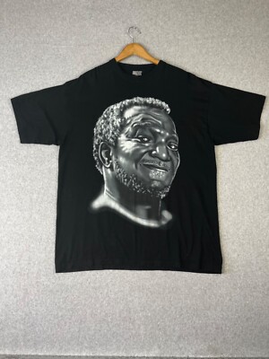 Vintage Redd Foxx Shirt Mens 2XL Black Fred Sandford And Sons Big Face Comedian