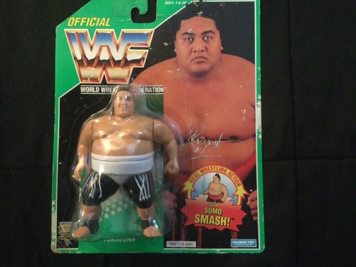 WWF Hasbro Series 11 Green Card Yokozuna WWE WCW. ...