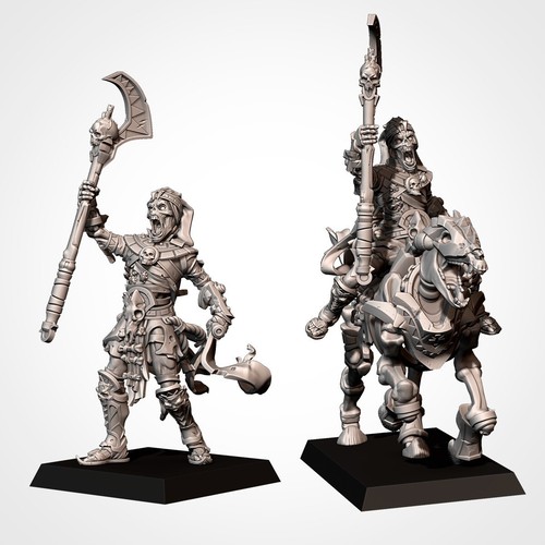 Tomb Kings, Priest – Armies of the Sands – Txarli Factory - Picture 2 of 6