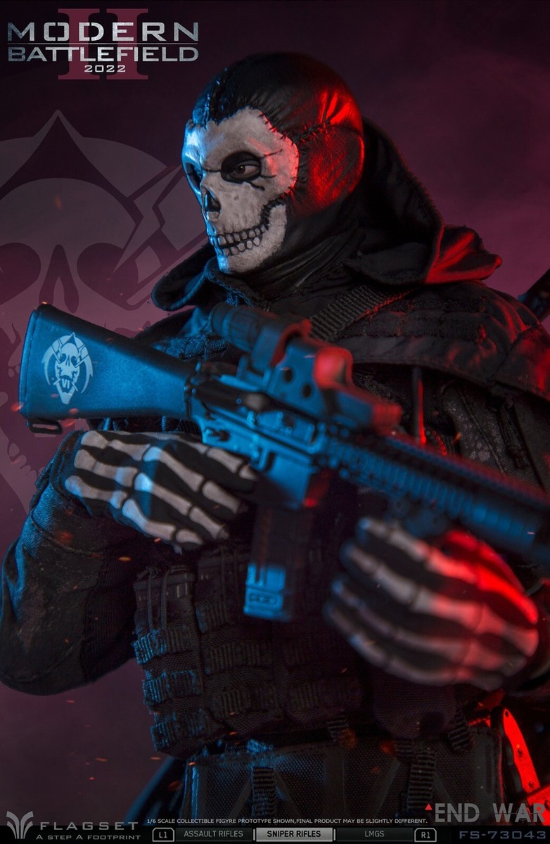 FLAGSET FS73043 1/6 END WAR Death Squad Ghost 2.0 Action Figure