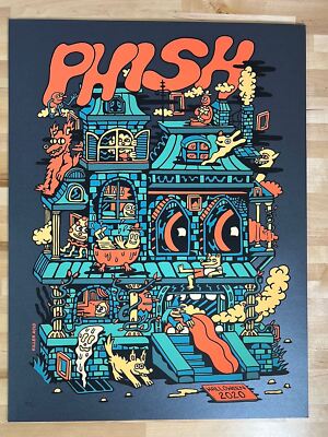 Phish - 2020 Killer Acid poster Halloween at Home art print | eBay