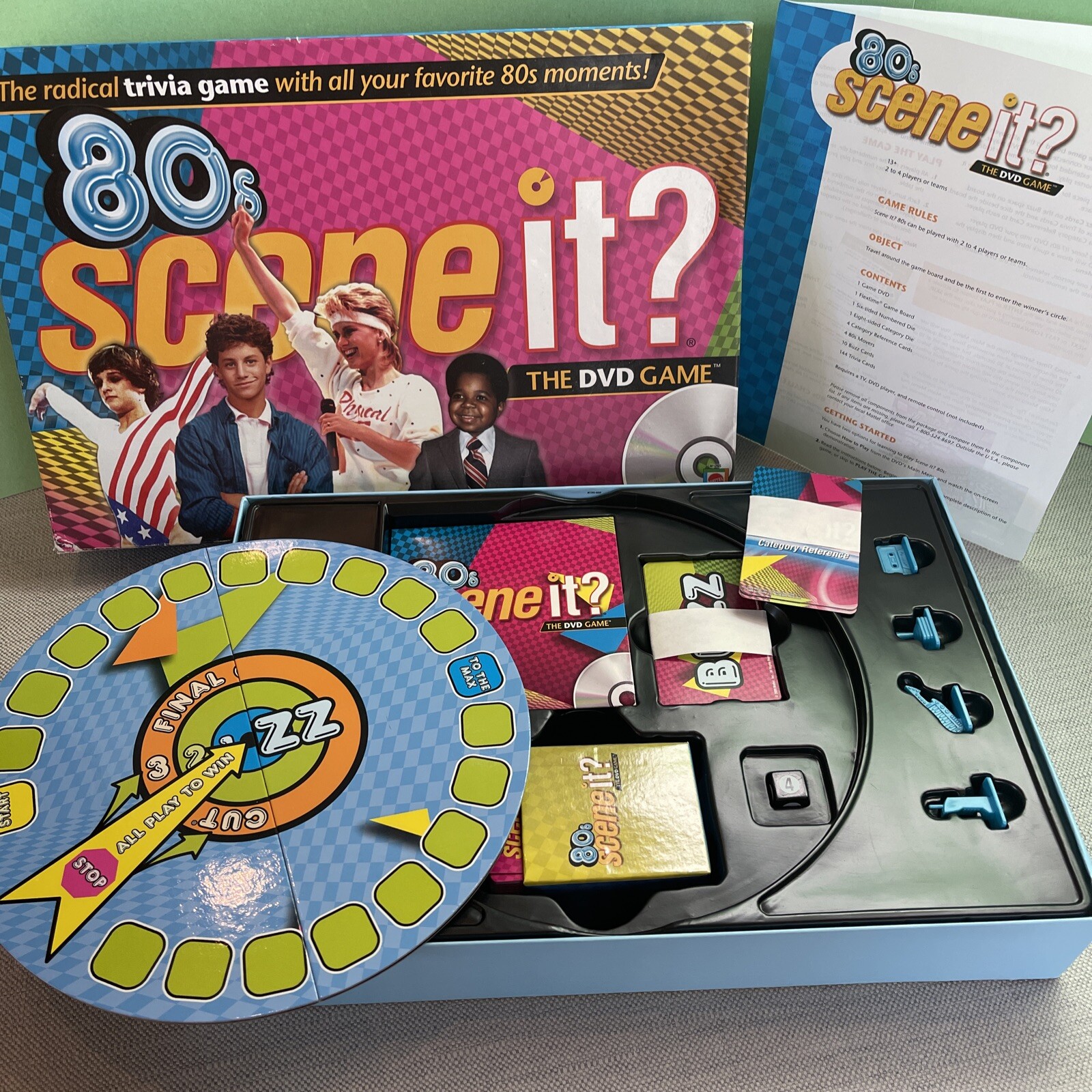 SCENE IT 80's Edition Trivia DVD Movie Board Game By Mattel Family Game NEW  FUN 27084559958 | eBay