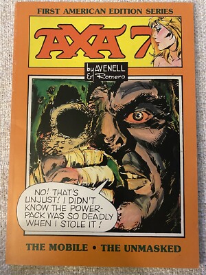 AXA Vol. 7 Avenell und Romero First American Edition Serie TP TPB 1984