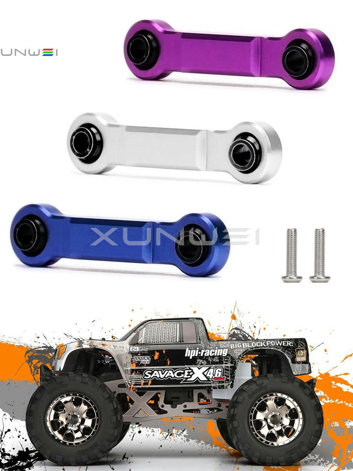 Servo Steering Linkage Tie Rod #85050 for RC HPI SAVAGE SS 21 25 SS 3.5 4.6 5.9 - Image 4 of 4