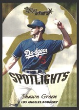 Shawn Green #159 2000 Topps Stars Los Angeles Dodgers