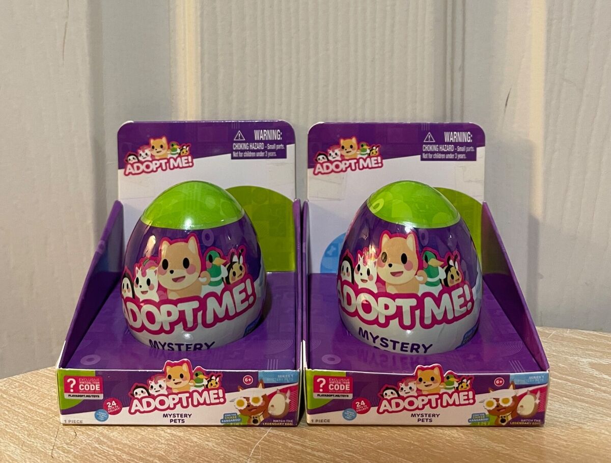 Adopt Me Mystery Pets Eggs 2023 Roblox w Virtual Item Code Lot of