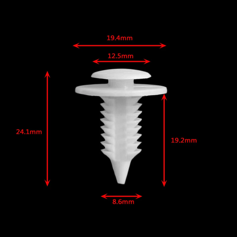 50 шт., подходят для Dodge Ram 1500 2500 3500, зажимы для дверной панели пикапа, нейлон, - Изображение 2 из 4