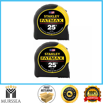 #ad Stanley FATMAX 25 Ft. X 1 1 4 In. Tape Measure 2 Pack $52.99