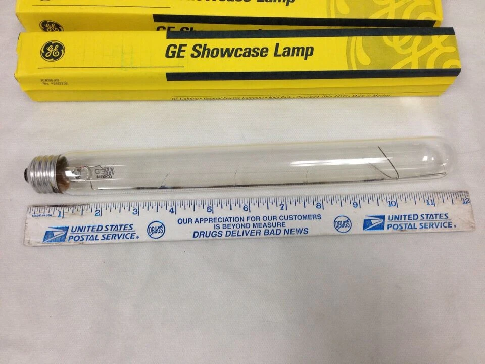 75T10/45 Showcase Lightbulb GE# 17754 T10 120V 75W Medium E26 Base 4-pcs - Image 3 of 4