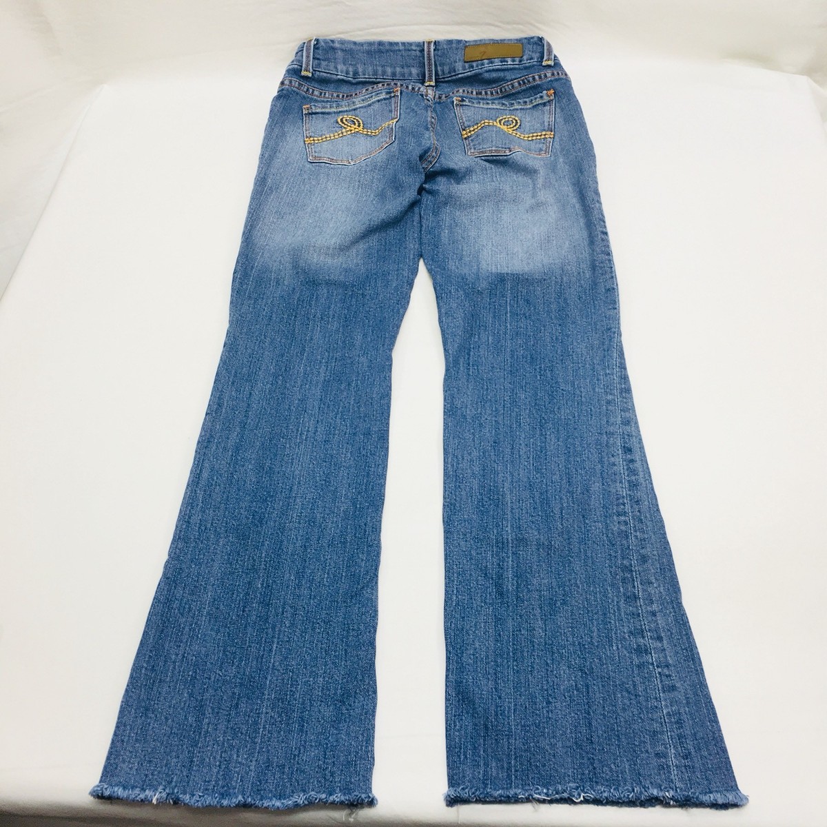 Seven 7 Premium Jeans Womens Size 27 Inseam 29 Blue Boot cut