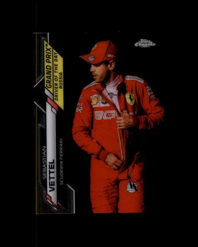 2020 Topps Chrome Formula 1 #169 Sebastian Vettel/Grand Prix (ref 163479) - Bild 1 von 2