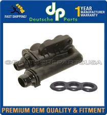 AT Oil Cooler EXPANSION TANK THERMOSTAT 17217559962 w/Seal for BMW E60 E61 E65